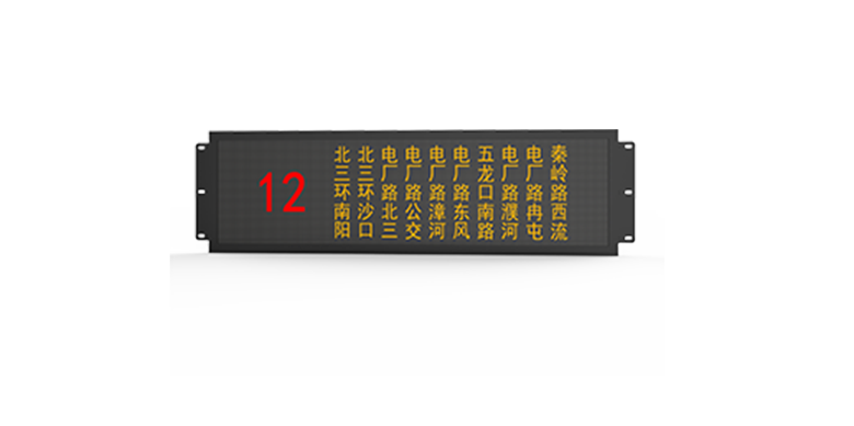 TM3186-64 dot matrix side LED screen
